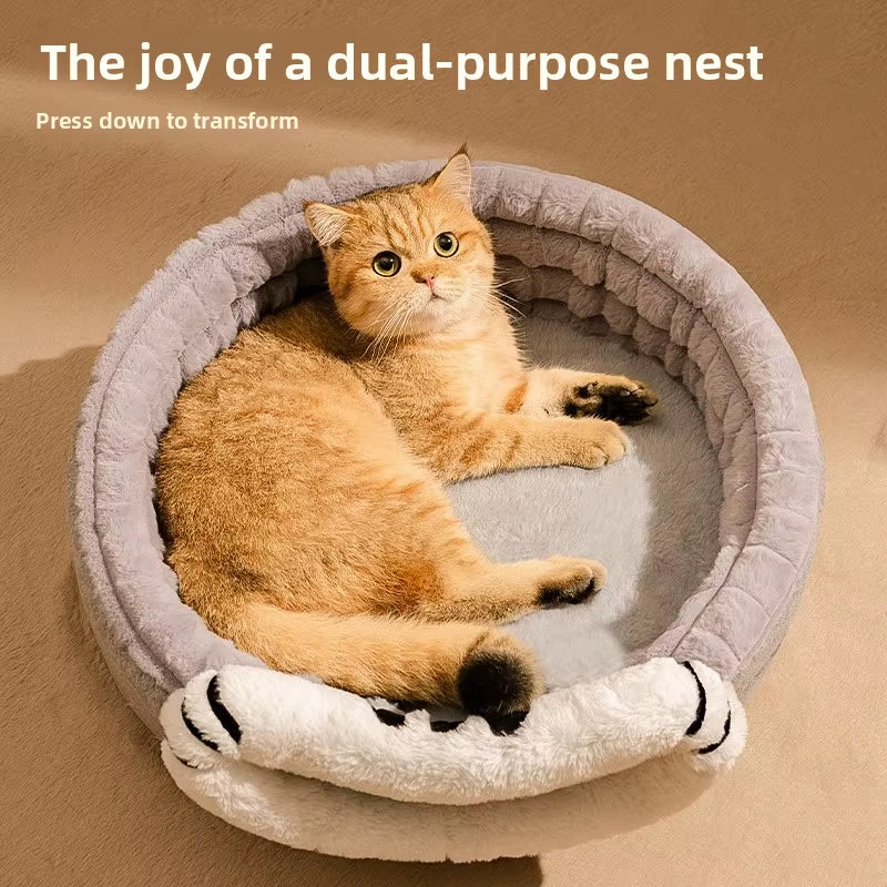 Cat Litter, Warm in Winter, Closed Cat, Universal Security in All Seasons, Escape Litter, Kitten Pet Litter, Winter Cat Bed