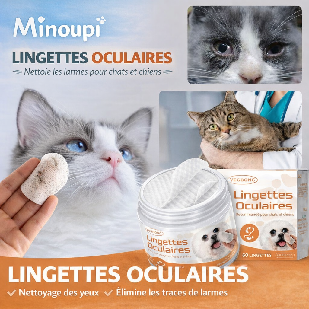 Eye Wipes - Eye Care for Cats and Dogs
