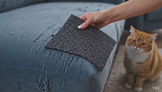 Protecteur de Canapé Griffoir Auto-Adhésif - Protection Meubles Chat