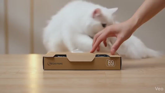 Jouet Taquineur pour Chat avec Ventouse - Bâton Long Détachable avec Clochette